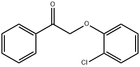 2-(2-chlorophenoxy)-1-phenylethanone Structure