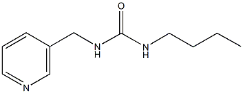 N-butyl-N'-(3-pyridinylmethyl)urea 구조식 이미지