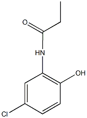 N-(5-chloro-2-hydroxyphenyl)propanamide Structure