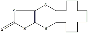 4a,5,6,7,8,9,10,11,12,13,14,14a-dodecahydrocyclododeca[b][1,3]dithiolo[4,5-e][1,4]dithiine-2-thione Structure