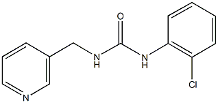 N-(2-chlorophenyl)-N'-(3-pyridinylmethyl)urea Structure