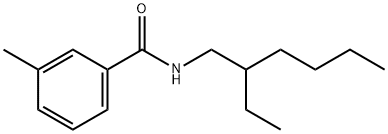 N-(2-ethylhexyl)-3-methylbenzamide Structure