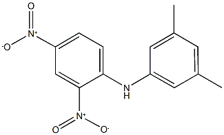 N-(3,5-dimethylphenyl)-2,4-dinitroaniline 구조식 이미지