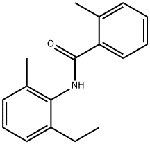 N-(2-ethyl-6-methylphenyl)-2-methylbenzamide 구조식 이미지