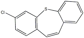 3-chlorodibenzo[b,f]thiepine 구조식 이미지