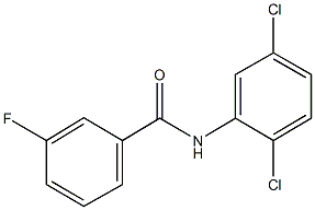 N-(2,5-dichlorophenyl)-3-fluorobenzamide Structure