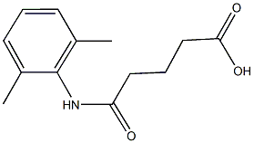5-(2,6-dimethylanilino)-5-oxopentanoic acid Structure