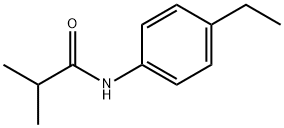 N-(4-ethylphenyl)-2-methylpropanamide Structure