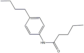 N-(4-butylphenyl)pentanamide 구조식 이미지