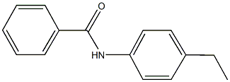 N-(4-ethylphenyl)benzamide 구조식 이미지