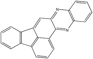 fluoreno[1,9-ab]phenazine 구조식 이미지