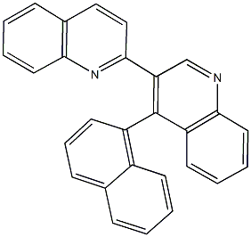 4-(1-naphthyl)-2',3-biquinoline 구조식 이미지