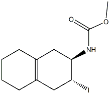 methyl 3-iodo-1,2,3,4,5,6,7,8-octahydro-2-naphthalenylcarbamate Structure