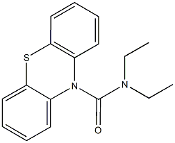 N,N-diethyl-10H-phenothiazine-10-carboxamide Structure