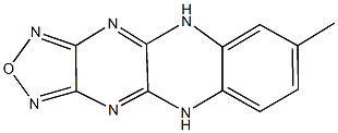 7-methyl-5,10-dihydro[1,2,5]oxadiazolo[3',4':5,6]pyrazino[2,3-b]quinoxaline Structure