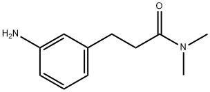 3-(3-aminophenyl)-N,N-dimethylpropanamide(SALTDATA: 2HCl) Structure