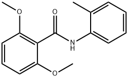 2,6-dimethoxy-N-(2-methylphenyl)benzamide 구조식 이미지