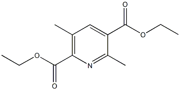 diethyl 3,6-dimethyl-2,5-pyridinedicarboxylate 구조식 이미지