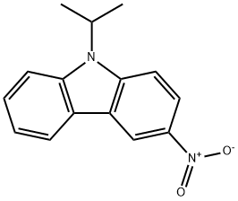 3-nitro-9-isopropyl-9H-carbazole 구조식 이미지