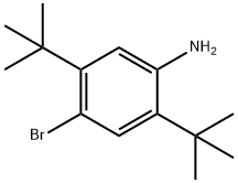 4-bromo-2,5-ditert-butylaniline 구조식 이미지
