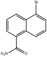 5-bromo-1-naphthamide(SALTDATA: FREE) Structure