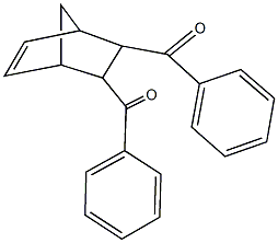 (3-benzoylbicyclo[2.2.1]hept-5-en-2-yl)(phenyl)methanone Structure