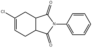 5-chloro-2-phenyl-3a,4,7,7a-tetrahydro-1H-isoindole-1,3(2H)-dione 구조식 이미지