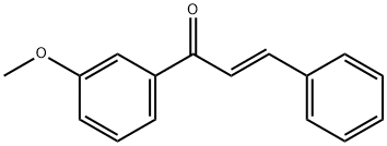 1-(3-methoxyphenyl)-3-phenyl-2-propen-1-one 구조식 이미지