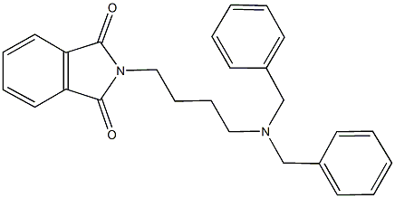 2-[4-(dibenzylamino)butyl]-1H-isoindole-1,3(2H)-dione Structure