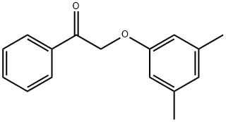 2-(3,5-dimethylphenoxy)-1-phenylethanone 구조식 이미지