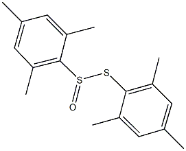 S-mesityl2,4,6-trimethylbenzenesulfinothioate Structure
