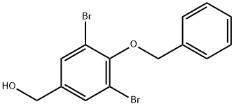 [4-(benzyloxy)-3,5-dibromophenyl]methanol Structure