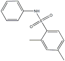 2,4-dimethyl-N-phenylbenzenesulfonamide 구조식 이미지