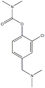 2-chloro-4-[(dimethylamino)methyl]phenyl dimethylcarbamate Structure