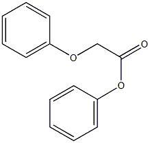 phenyl phenoxyacetate 구조식 이미지