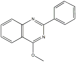 4-methoxy-2-phenylquinazoline 구조식 이미지