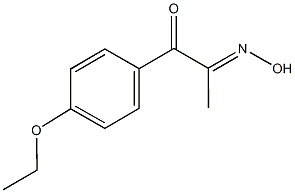 1-(4-ethoxyphenyl)-1,2-propanedione 2-oxime 구조식 이미지