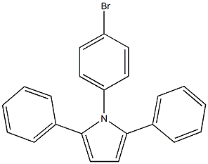 1-(4-bromophenyl)-2,5-diphenyl-1H-pyrrole Structure