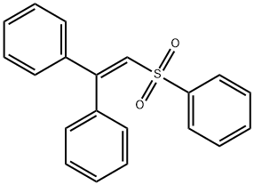 [1-phenyl-2-(phenylsulfonyl)vinyl]benzene 구조식 이미지