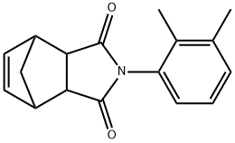 4-(2,3-dimethylphenyl)-4-azatricyclo[5.2.1.0~2,6~]dec-8-ene-3,5-dione 구조식 이미지