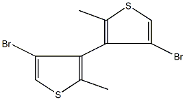 3,3'-bis[4-bromo-2-methylthiophene] 구조식 이미지