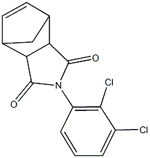 4-(2,3-dichlorophenyl)-4-azatricyclo[5.2.1.0~2,6~]dec-8-ene-3,5-dione 구조식 이미지