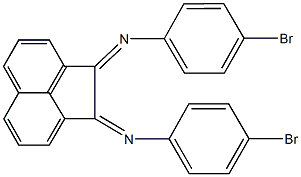 N-(4-bromophenyl)-N-(2-[(4-bromophenyl)imino]-1(2H)-acenaphthylenylidene)amine 구조식 이미지