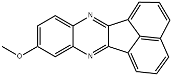 acenaphtho[1,2-b]quinoxalin-9-yl methyl ether 구조식 이미지