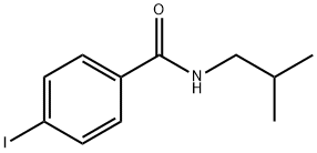 4-iodo-N-isobutylbenzamide 구조식 이미지