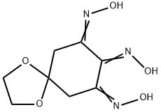 1,4-dioxaspiro[4.5]decane-7,8,9-trione trioxime Structure