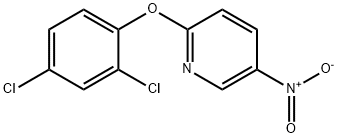 2-(2,4-dichlorophenoxy)-5-nitropyridine 구조식 이미지