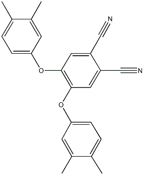 4,5-bis(3,4-dimethylphenoxy)phthalonitrile 구조식 이미지
