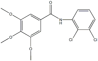 N-(2,3-dichlorophenyl)-3,4,5-trimethoxybenzamide 구조식 이미지