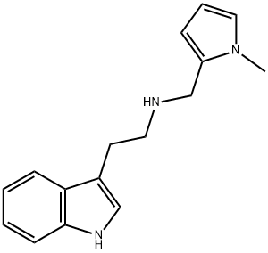 2-(1H-indol-3-yl)-N-[(1-methyl-1H-pyrrol-2-yl)methyl]ethanamine 구조식 이미지